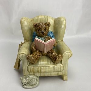 Otagiri teddy bear music box